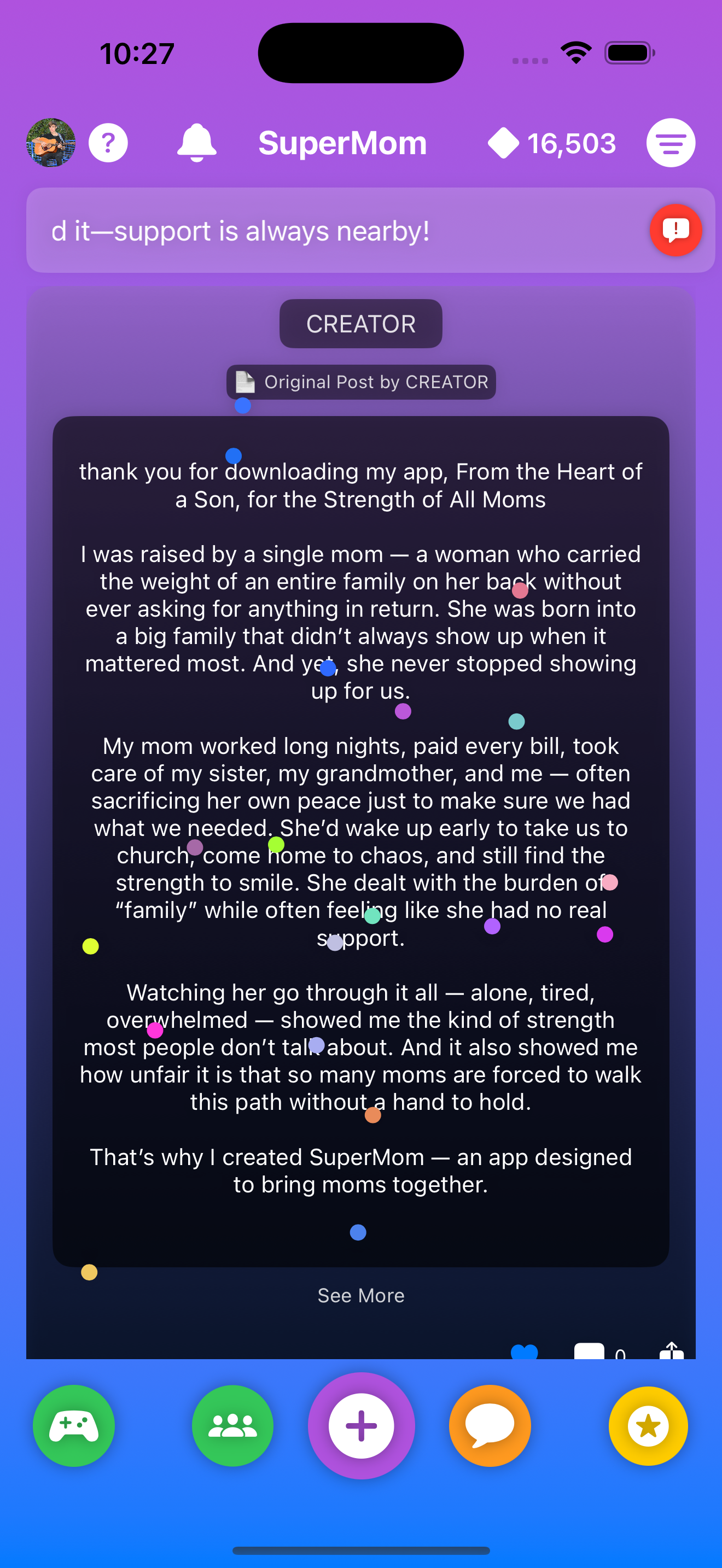SuperMom app screenshot 1